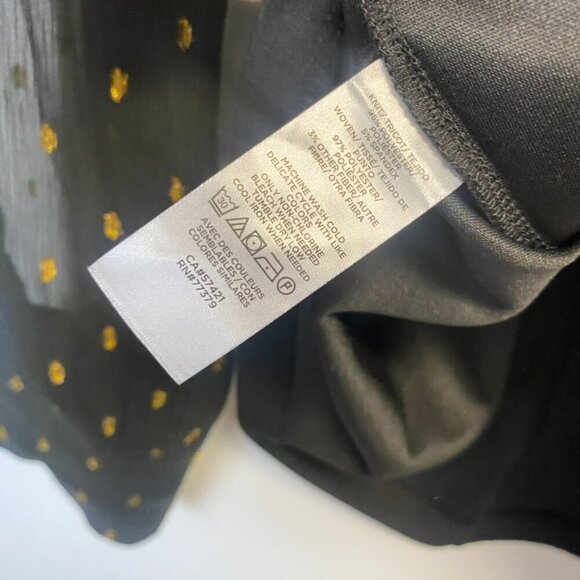 NWT Ann Taylor Sheer Sleeve Blouse - Picture 6 of 14